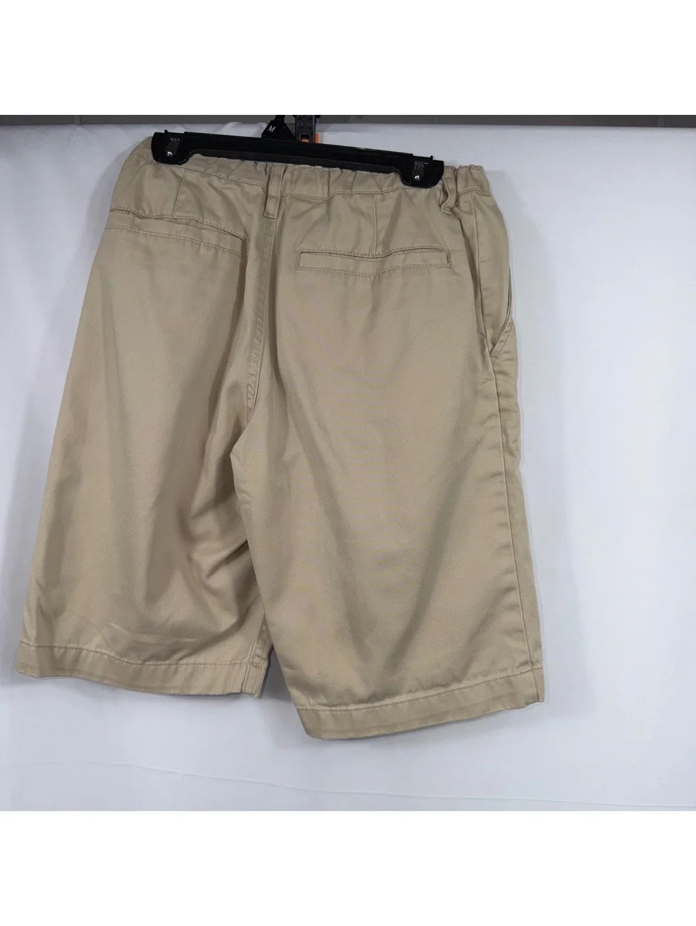 Old Navy Size 12 Khaki Chino Bermuda Shorts